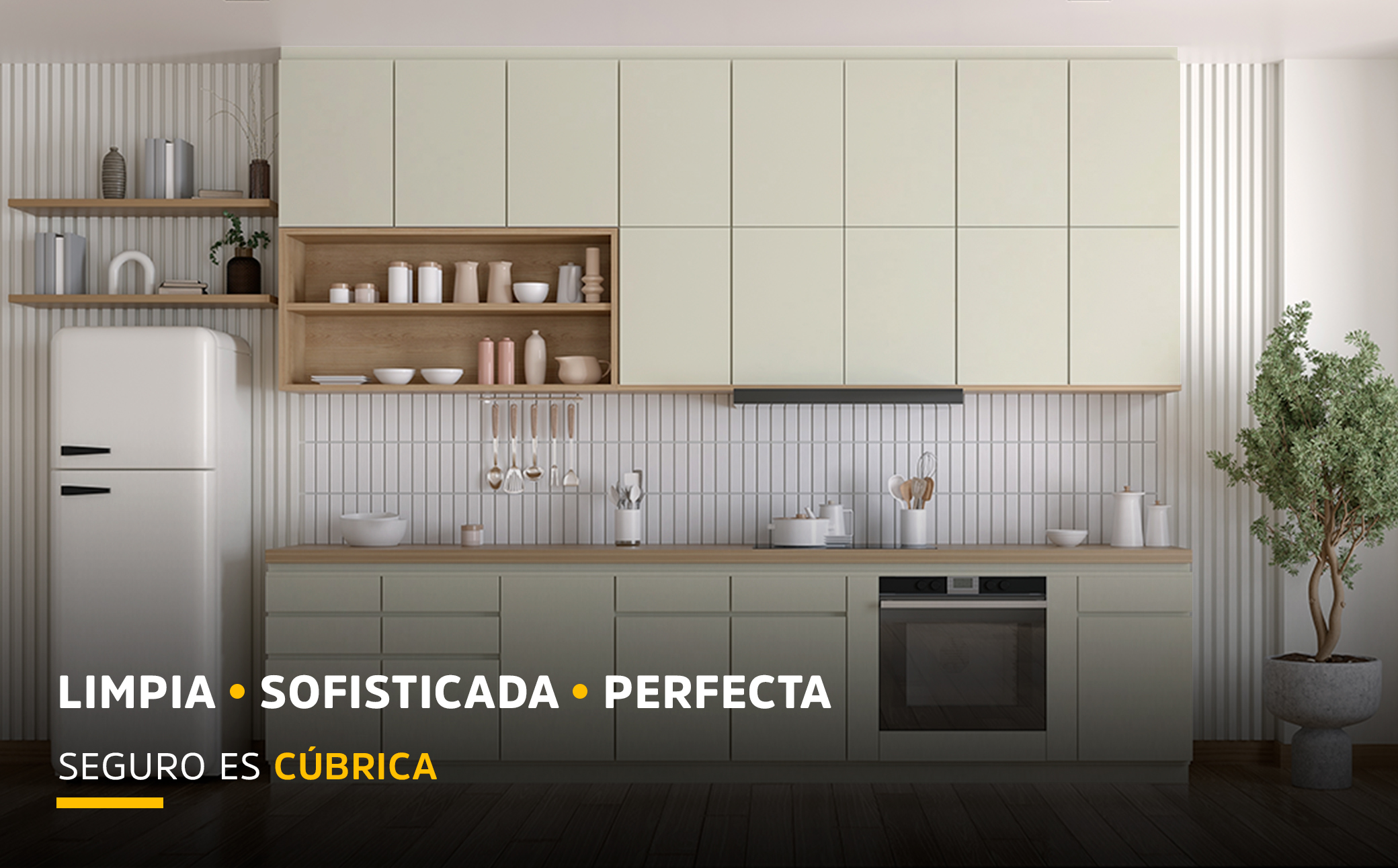 Melaminas Cúbrica Anti Huella: el nuevo básico en cocinas modernas Image.